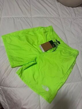 The North Face Neon Lime Boys Active Shorts